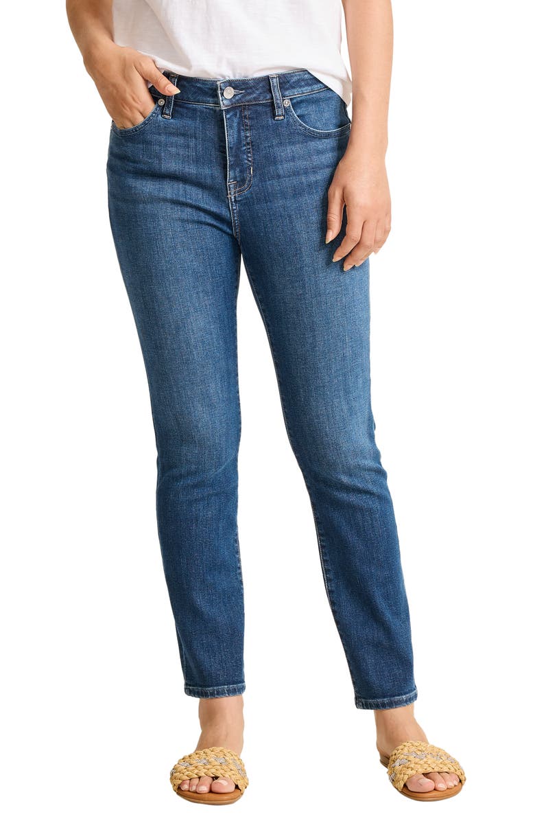 Tommy Bahama High Waist Ankle Jeans, Main, color, Soft Surf Wash