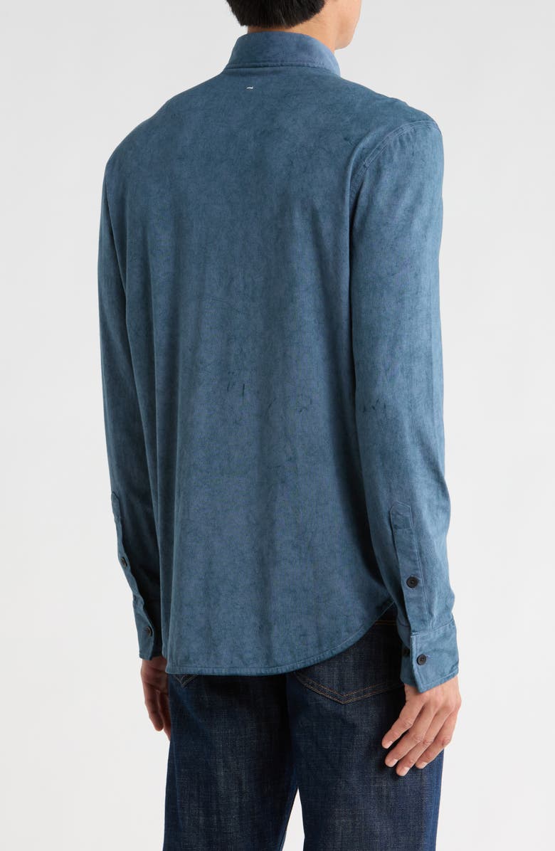 rag & bone Tomas Washed Button-Up Shirt, Alternate, color, Woind