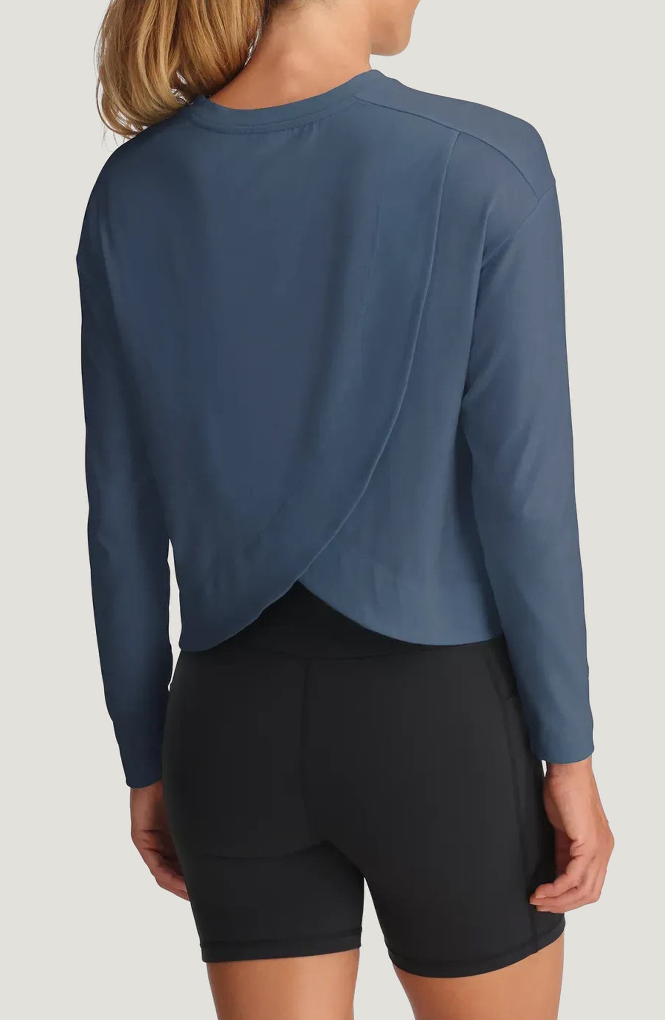 Free Fly Shade Crossover Long Sleeve Top (Women) | Nordstrom