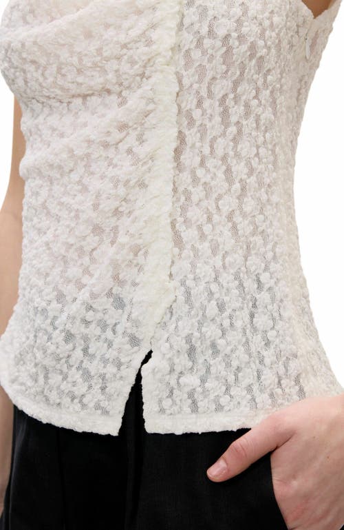 REBECCA TAYLOR REBECCA TAYLOR FIONA STRETCH LACE TOP