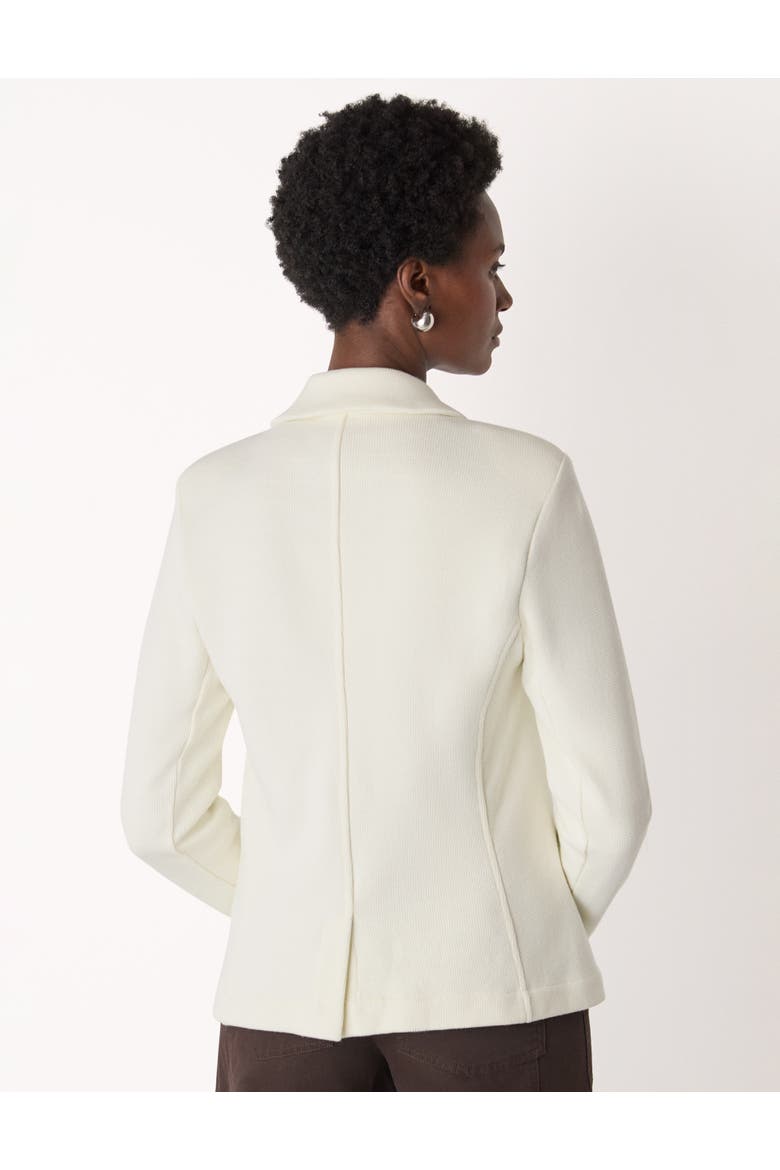 Slim Jersey Blazer, Alternate, color, Ivory