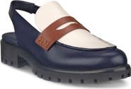 ECCO Modtray Water Resistant Slingback Penny Loafer