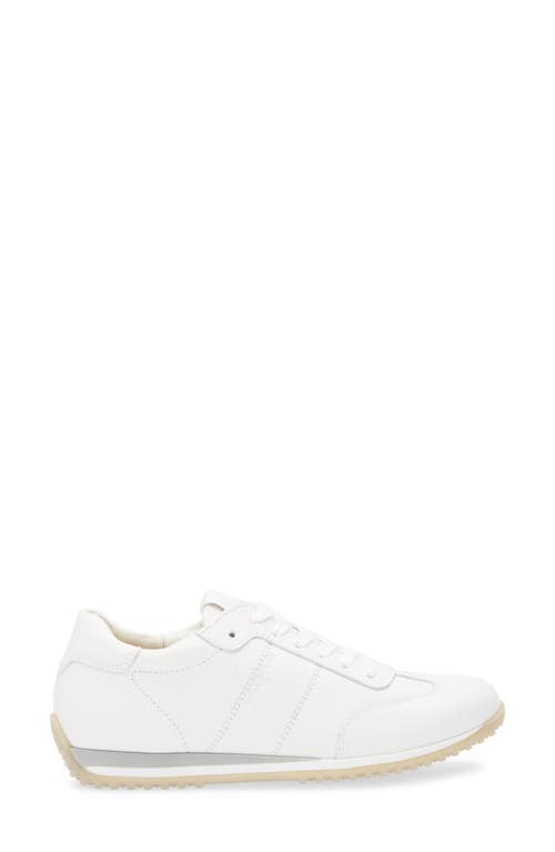Paul Green Augusta Sneaker In White Leather
