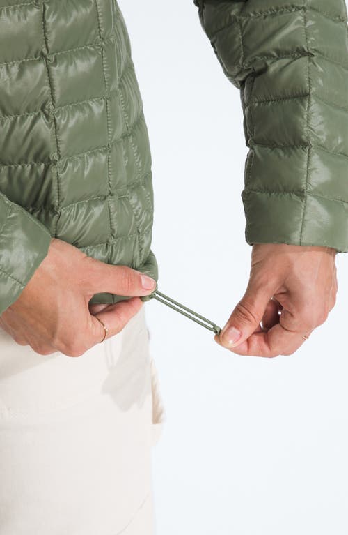 The North Face Thermoball Quilted Jacket In Green