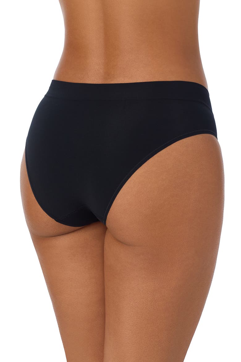 3-Pack Seamless LiteWear Bikinis, Alternate, color, BLACK/CASHMERE/CORNFLOWER BLUE