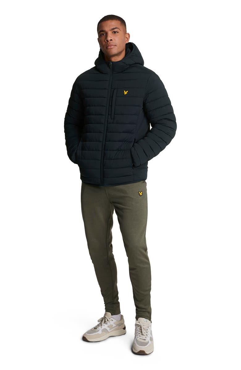 Lyle & Scott Stretch Lightweight Quilted Jacket, Main, color, Dark Navy