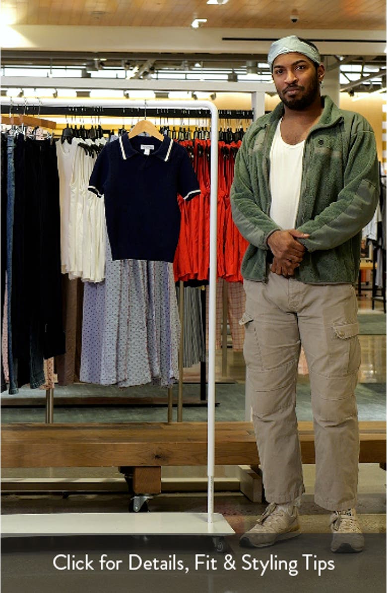 Kids' Texture Polo Sweater, sales video thumbnail