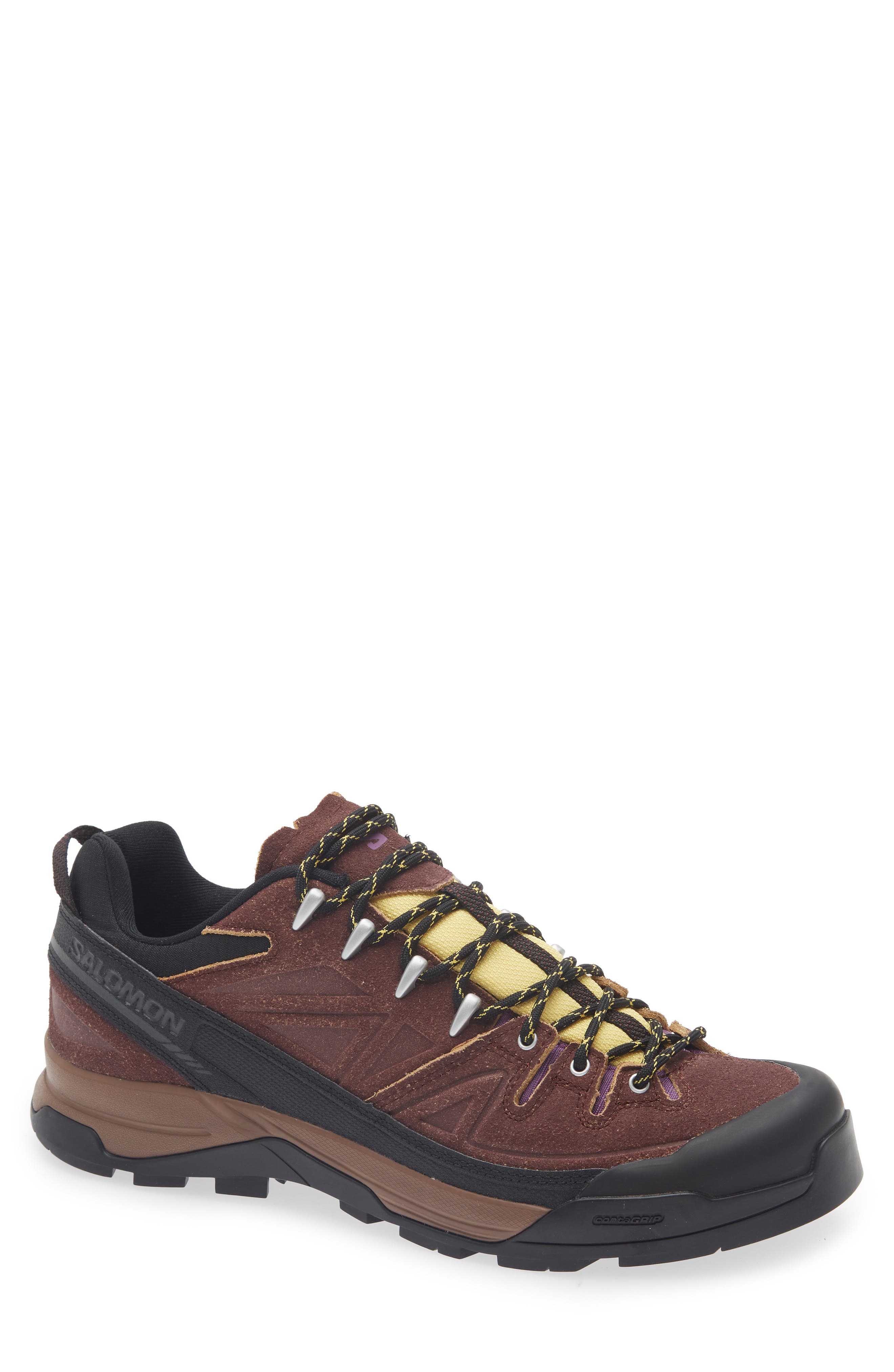 X-Alp Low Expedition Hiking Shoe, Main, color, BLACK/ BITTER CHOCOLATE