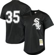 Mitchell & Ness Men's Mitchell & Ness Frank Thomas Black Chicago White Sox Cooperstown Mesh Batting Practice Jersey