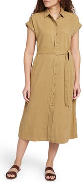 Faherty Arlie Short Sleeve Shirtdress