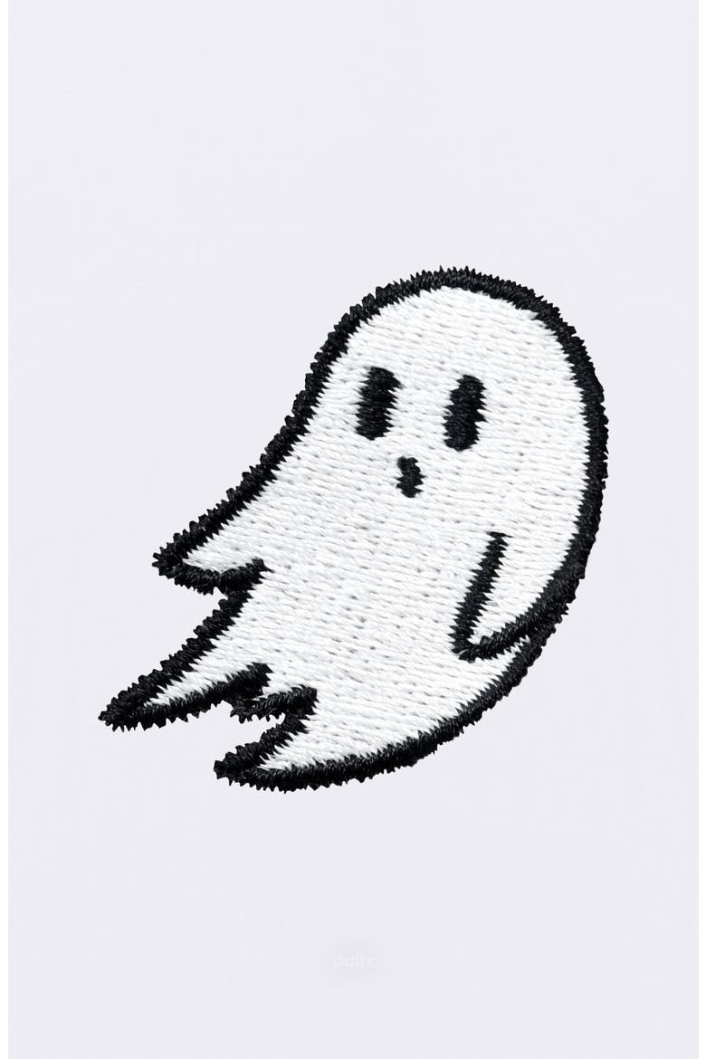 Mens Ghost Jersey Ringer Tee, Alternate, color, White Black