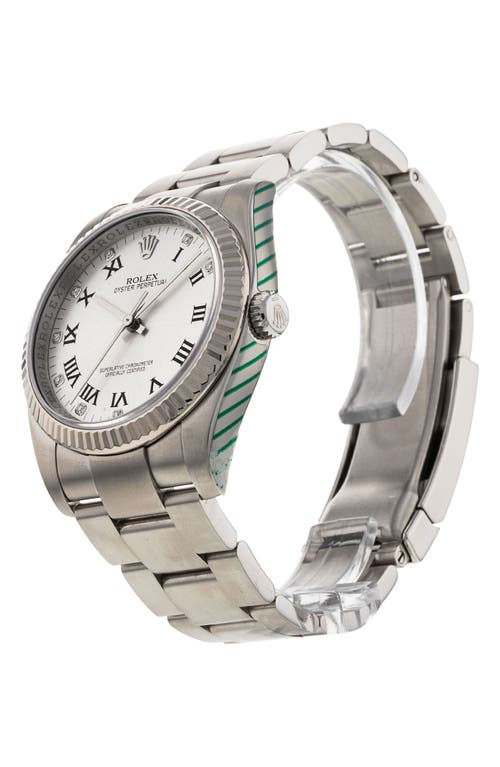 Watchfinder & Co. Rolex Oyster Perpetual Datejust Bracelet Watch, 36mm In Multi