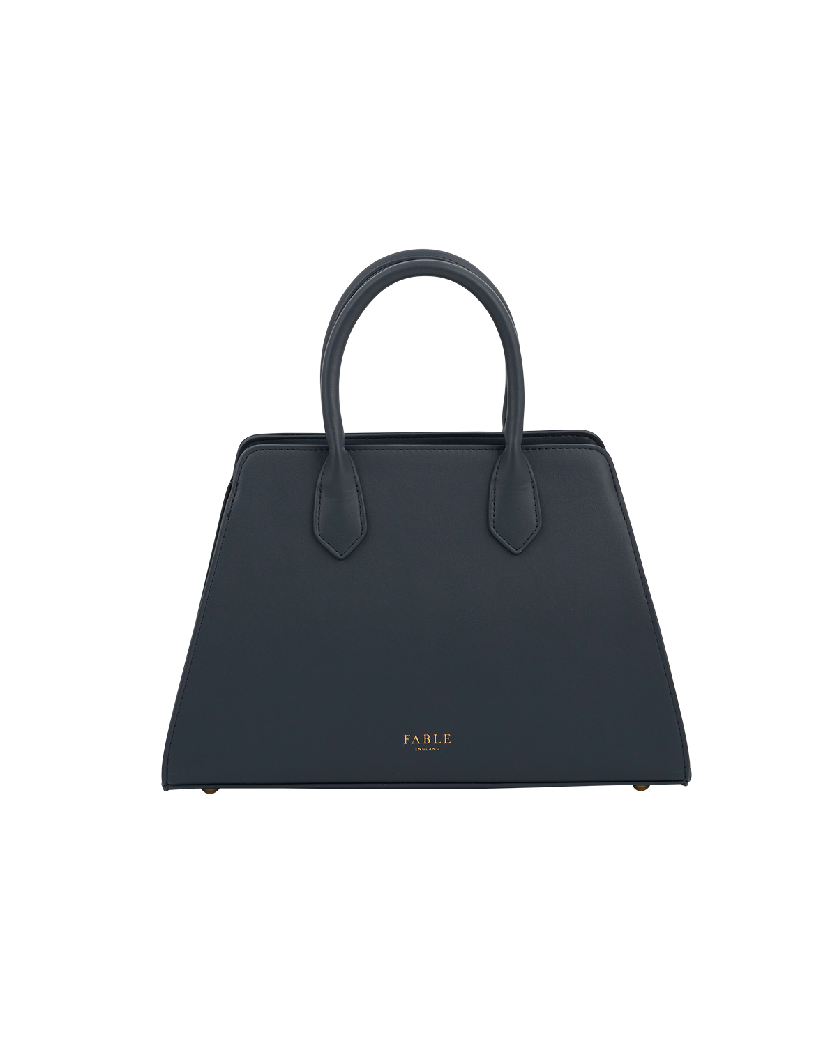 Fable England Navy Disty Medium Structured Tote, Alternate, color, Navy