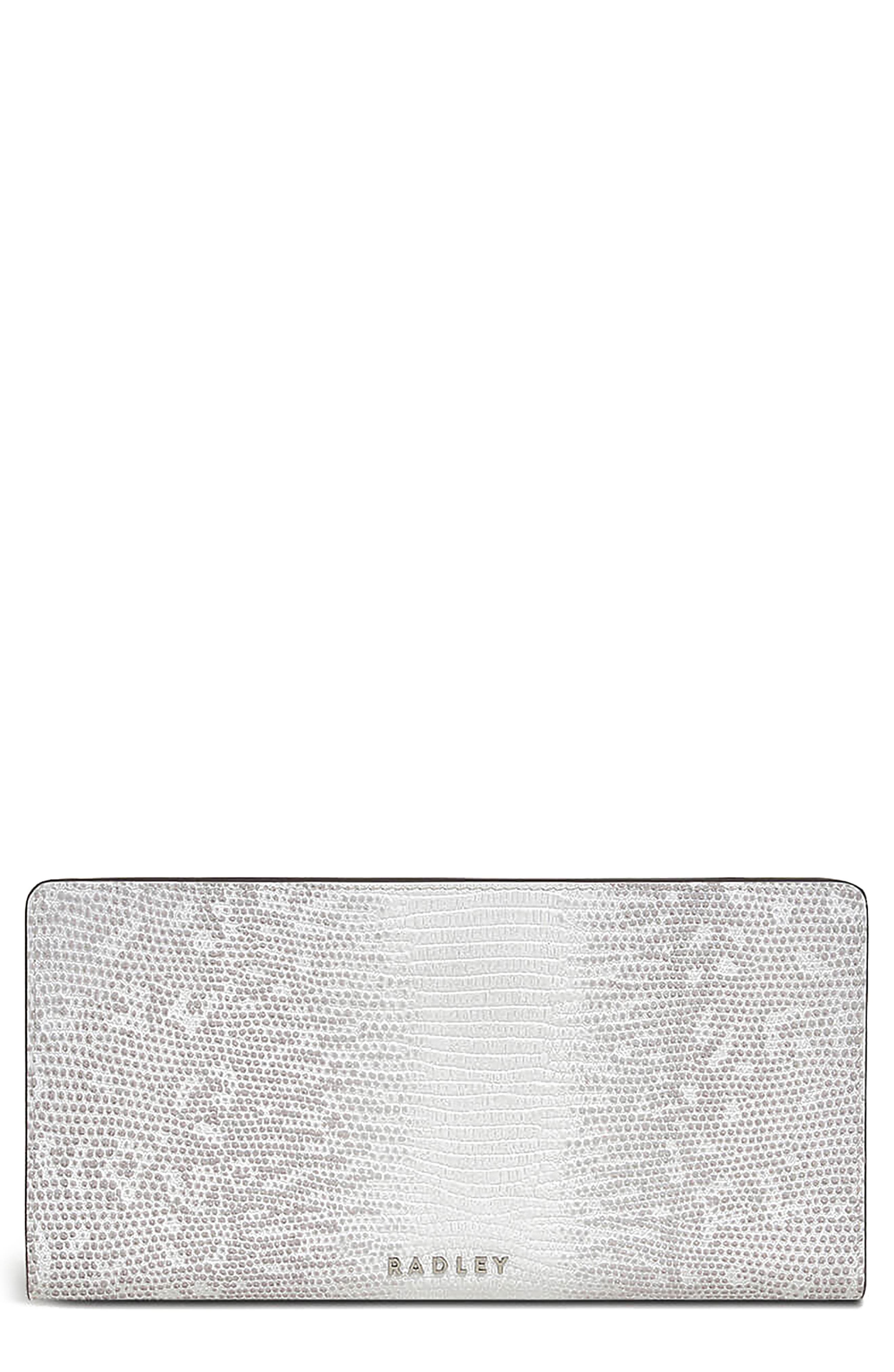 Radley Large Coin Street Lizard Embossed Leather Wallet