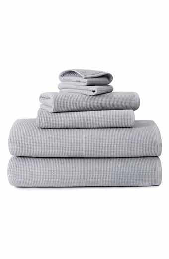 Canal Waffle Weave Cotton Bath Towel