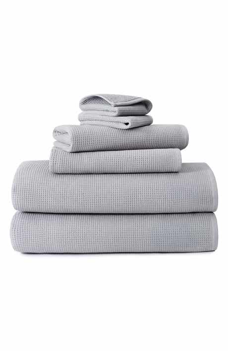 Canal Waffle Weave Cotton Bath Towel