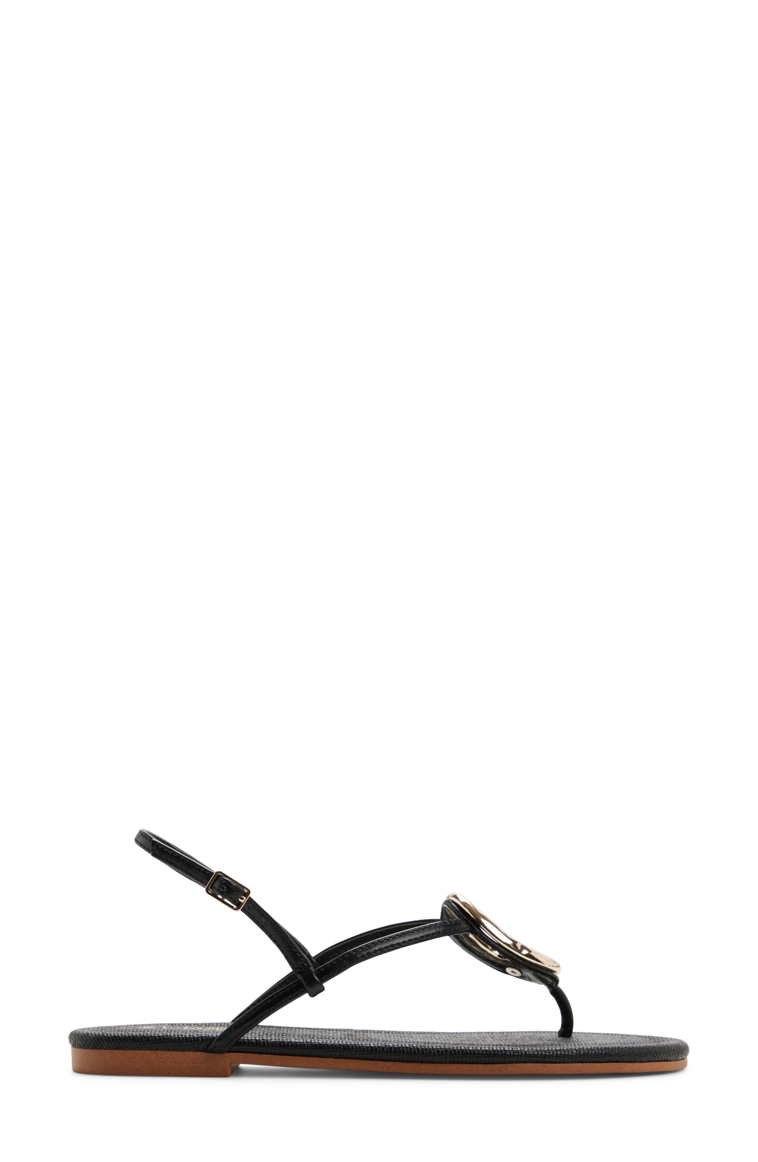 ALDO Sophya Slingback Sandal, Alternate, color, Black