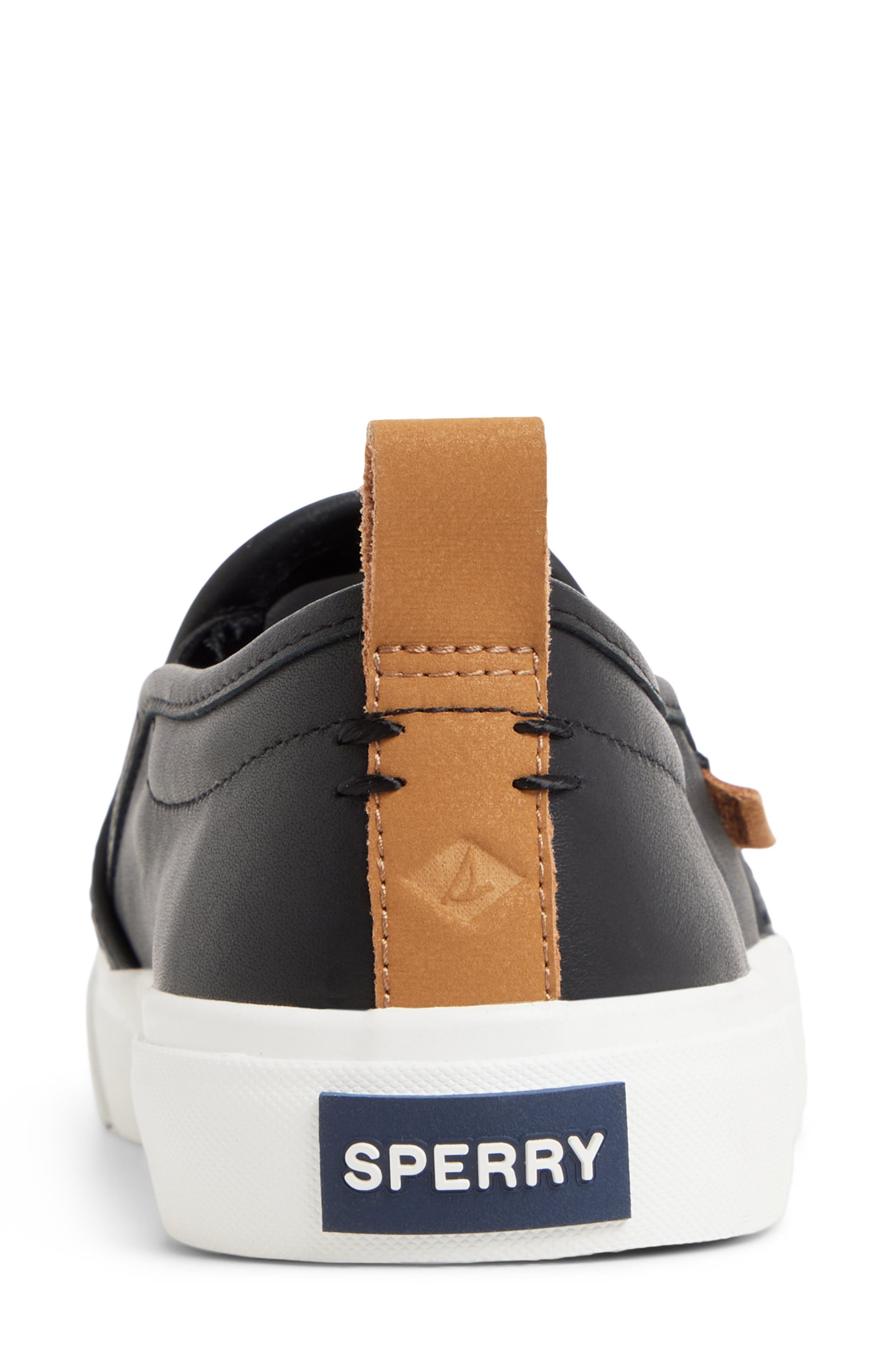 Sperry Beach Twin Slip-On Sneaker, Alternate, color, Black