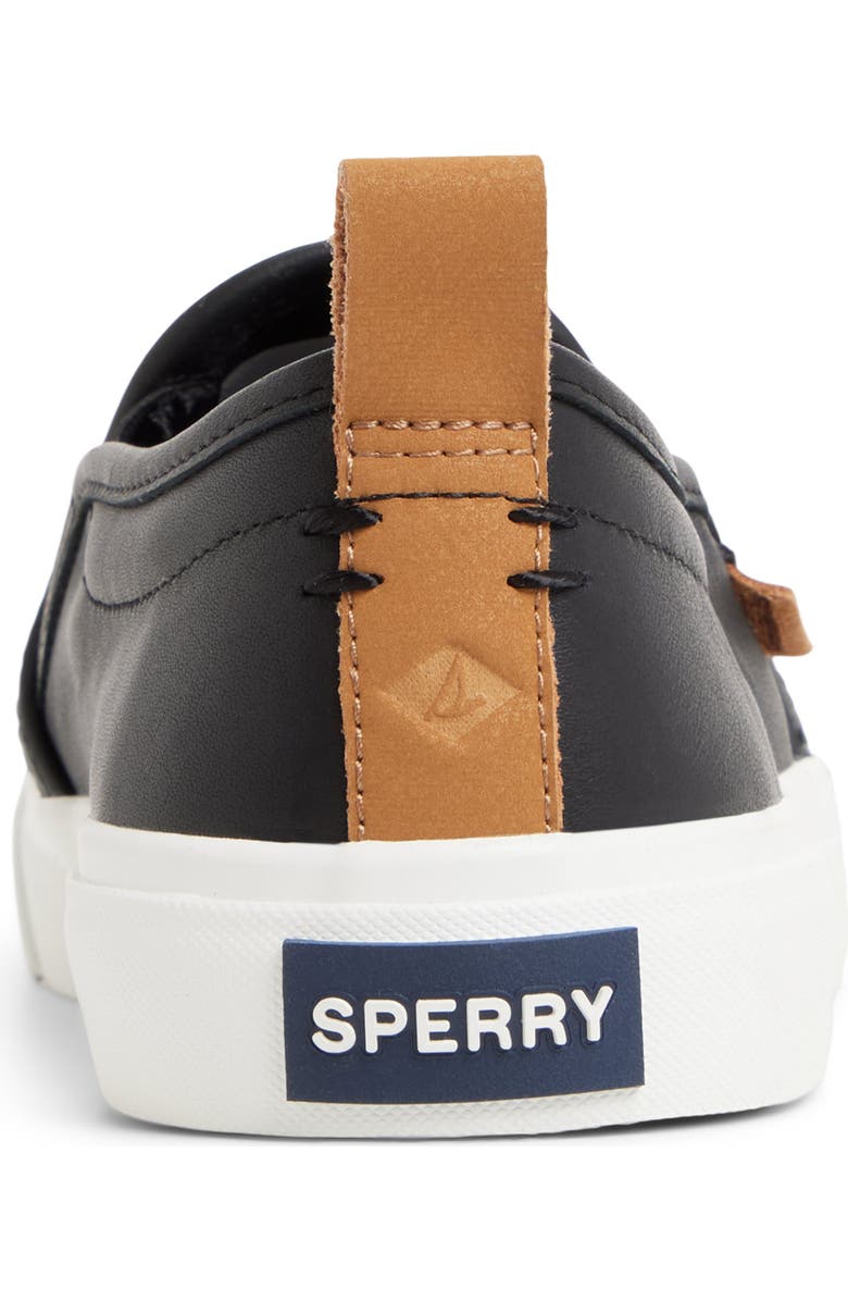 Sperry Beach Twin Slip-On Sneaker, Alternate, color, Black