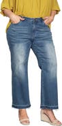 Standards & Practices Relaxed Release Hem Straight Leg Jeans