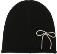Kate Spade New York Embellished Bow Beanie