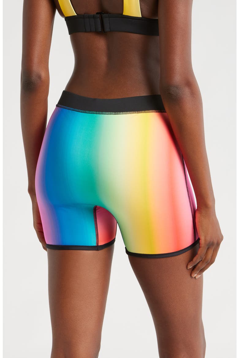 4.5-Inch Reversible Swim Shorts, Alternate, color, MELTING RAINBOW