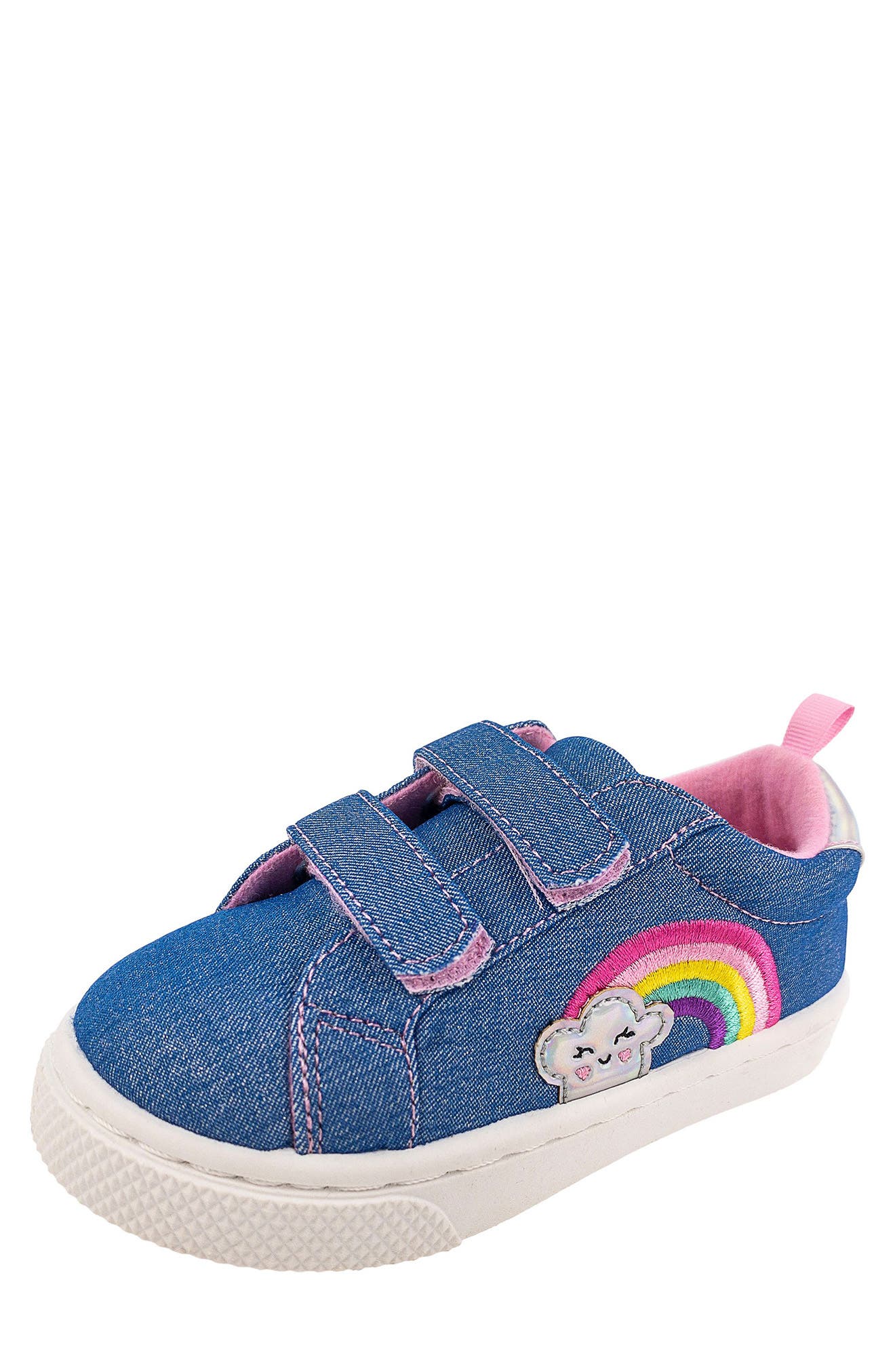 RAINBOW DAZE Rainbow Double Strap Athletic Sneaker, Main, color, 