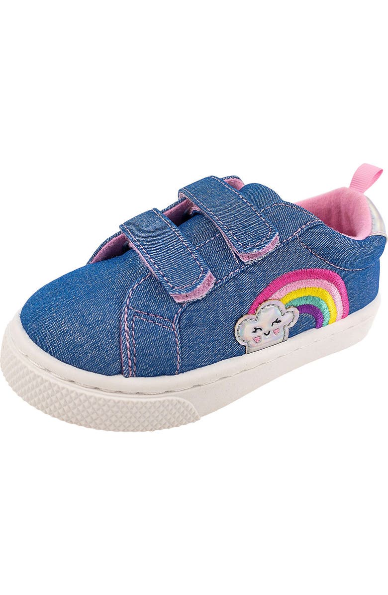 RAINBOW DAZE Rainbow Double Strap Athletic Sneaker, Main, color,