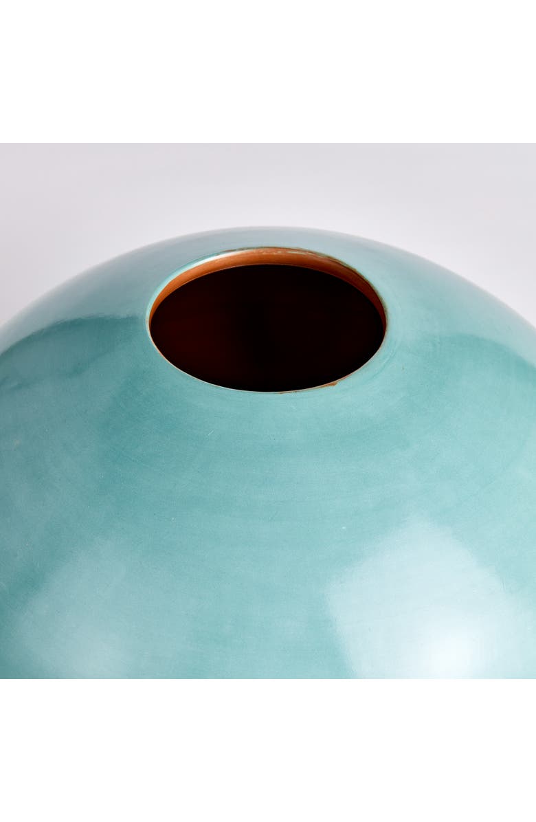 Napa Home & Garden Lucela Vase Short, Alternate, color, Blue