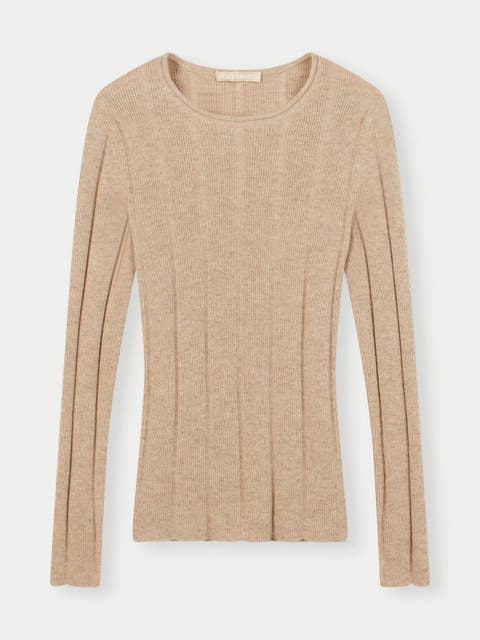 C-Neck Cashmere Sweater