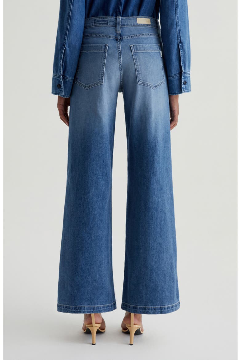 Stella Low Slung Palazzo Jeans, Alternate, color, NAUTICAL MILE