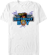 Hot Wheels Men's Hot Wheels Racing Birthday Boy Graphic T-Shirt