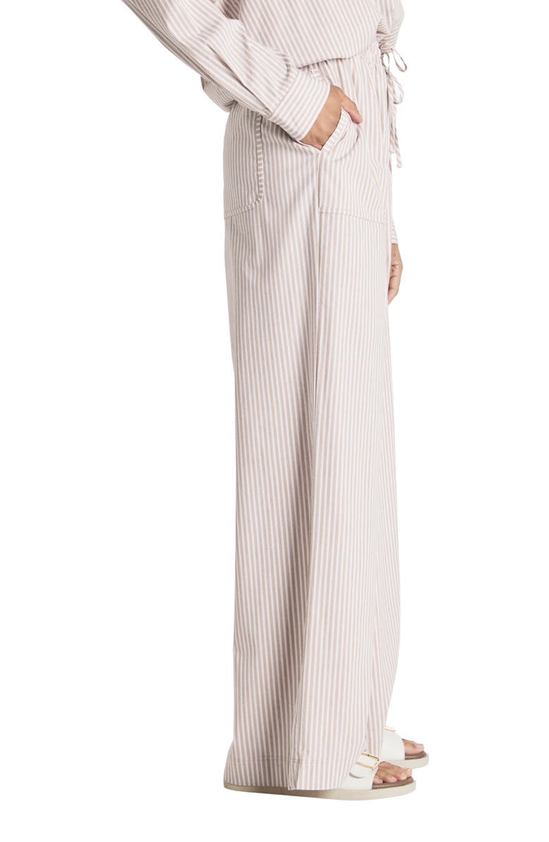 Splendid x @cellajaneblog Poplin Wide Leg Pants, Alternate, color, 