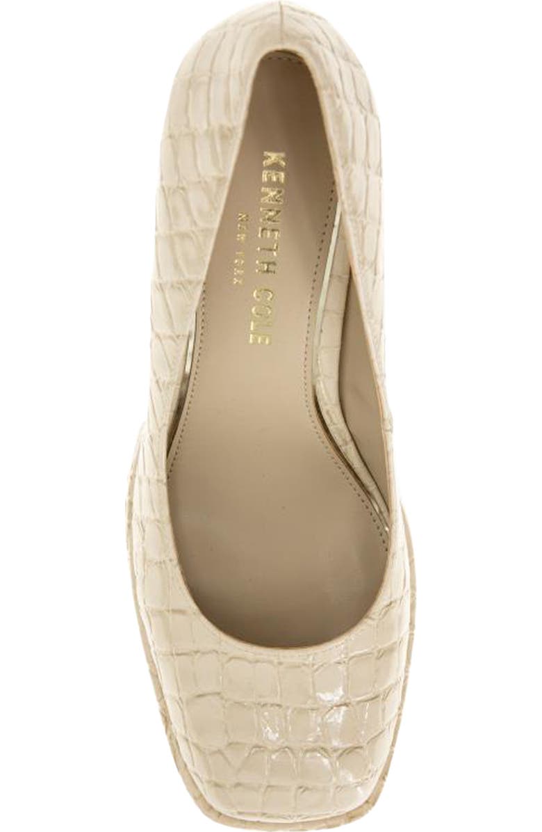 Kenneth Cole Bri Platform Pump, Alternate, color, Ecru
