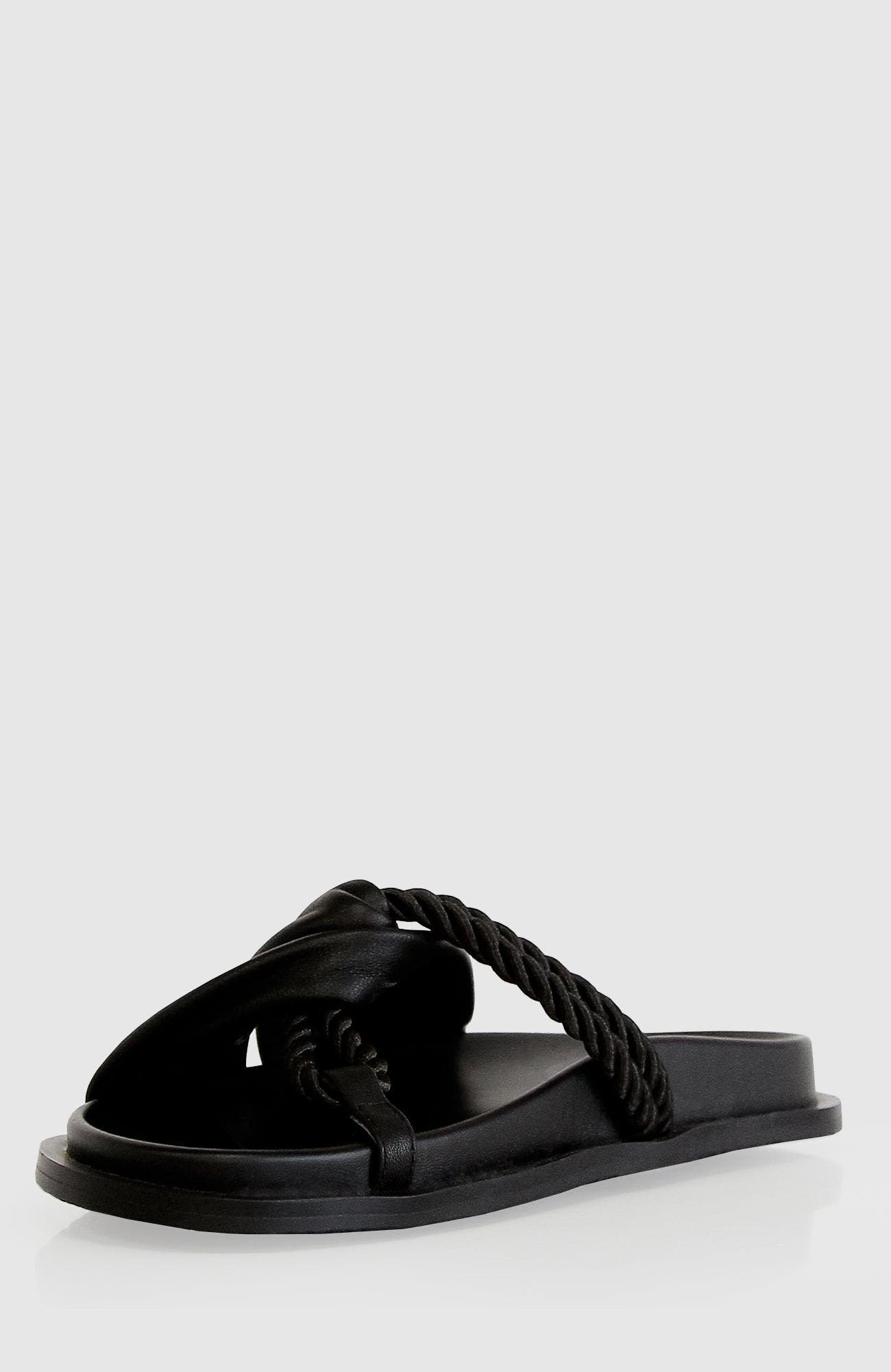 Belle & Bloom Whitehaven Slide, Alternate, color, Black