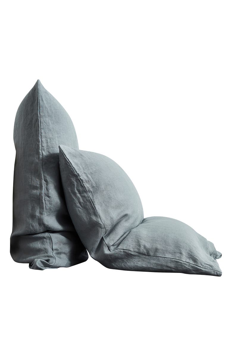 Bed Threads Set of 2 French Linen Pillowcases, Main, color,