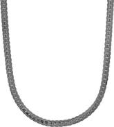 STEELTIME Men's Stainless Steel Curb Chain Necklace