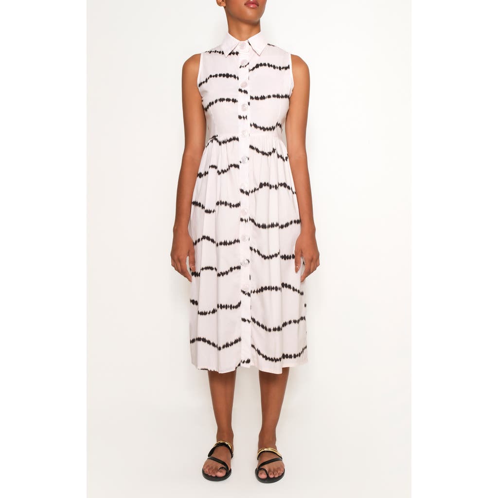 The Lulo Project Pier Sleeveless Midi Shirtdress