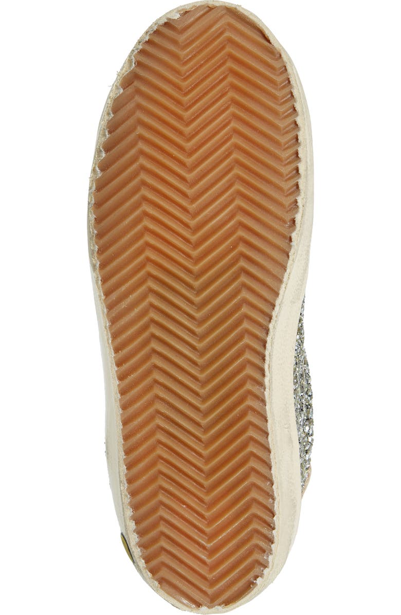 Golden Goose Kids' Super-Star Glitter Low Top Sneaker, Alternate, color,