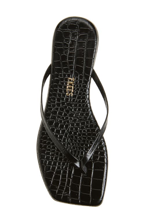 Tkees Lily Square Toe Flip Flop In Brown
