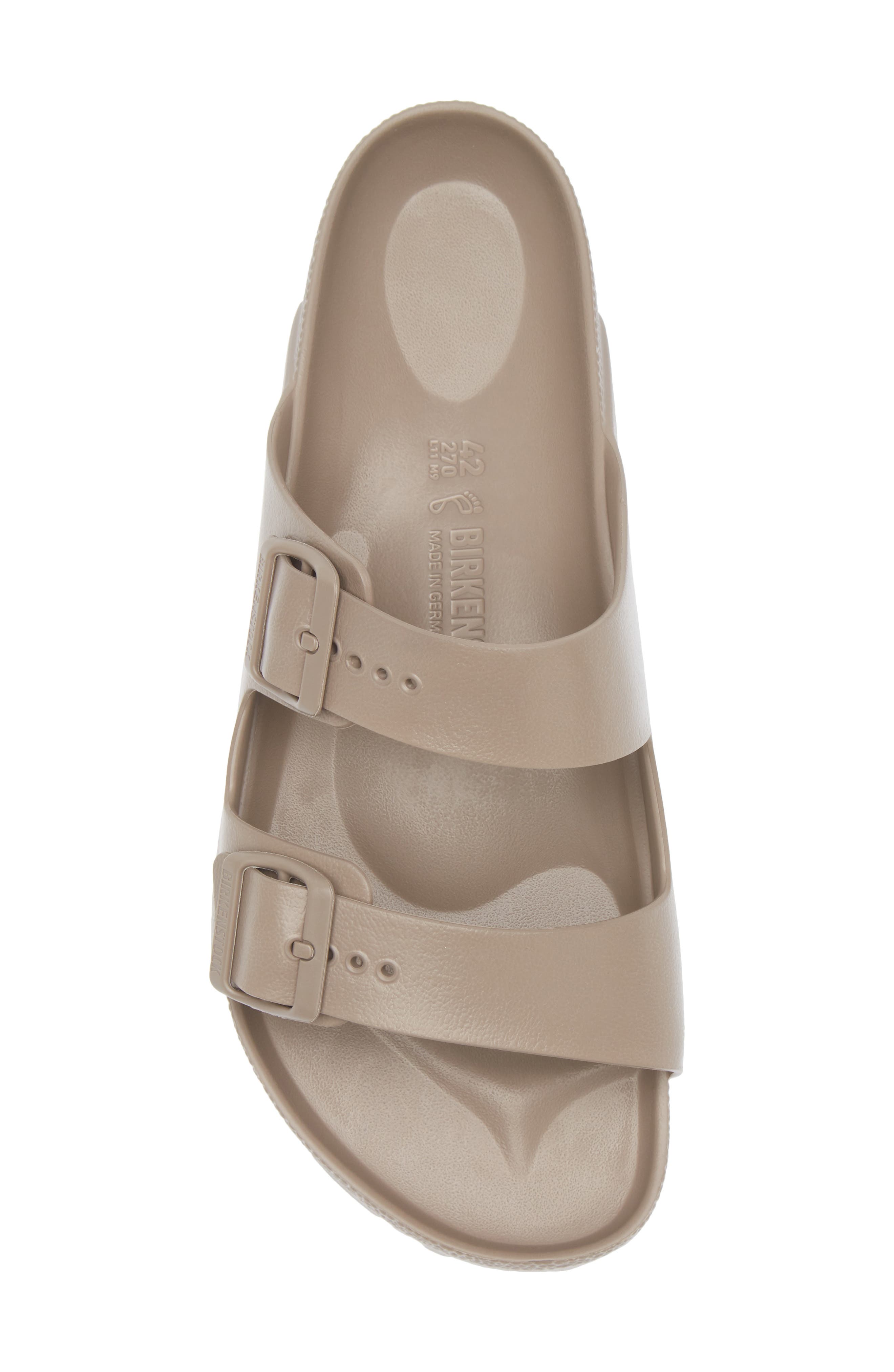 Essentials Arizona Waterproof Slide Sandal, Alternate, color, GRAY TAUPE