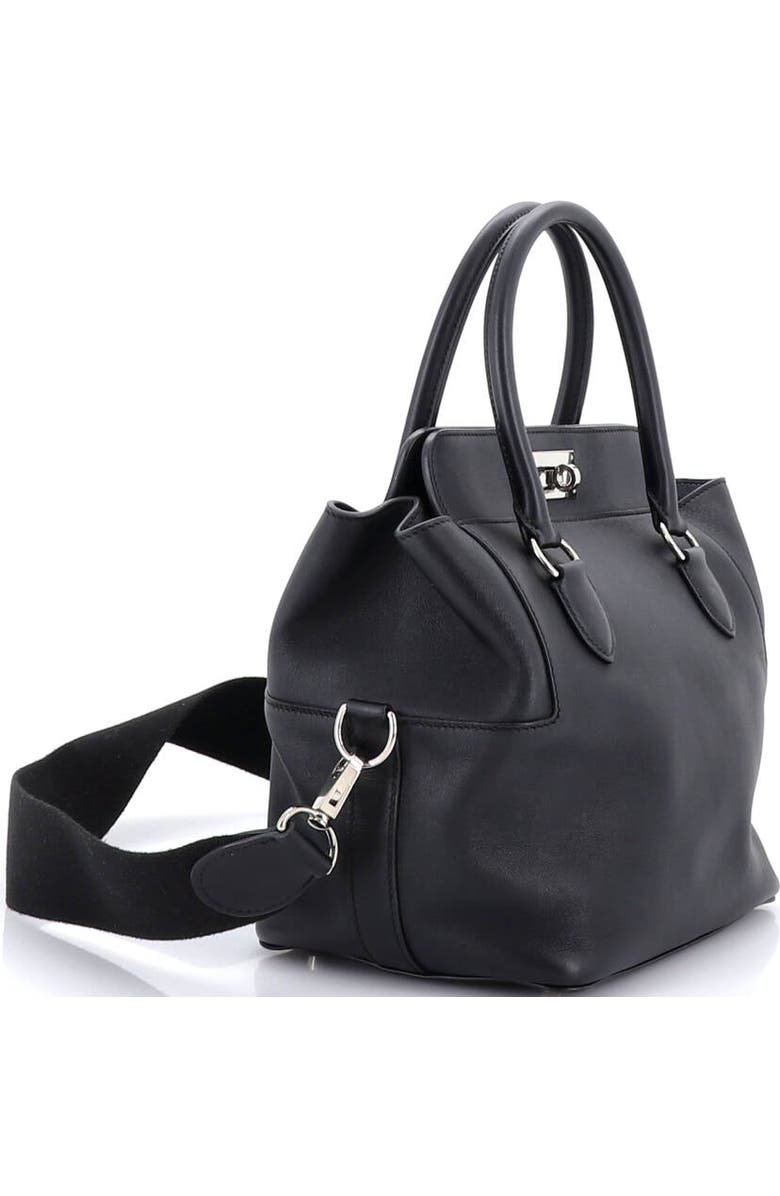 Pre-Owned Hermes Toolbox Bag Swift 20, Alternate, color, Noir