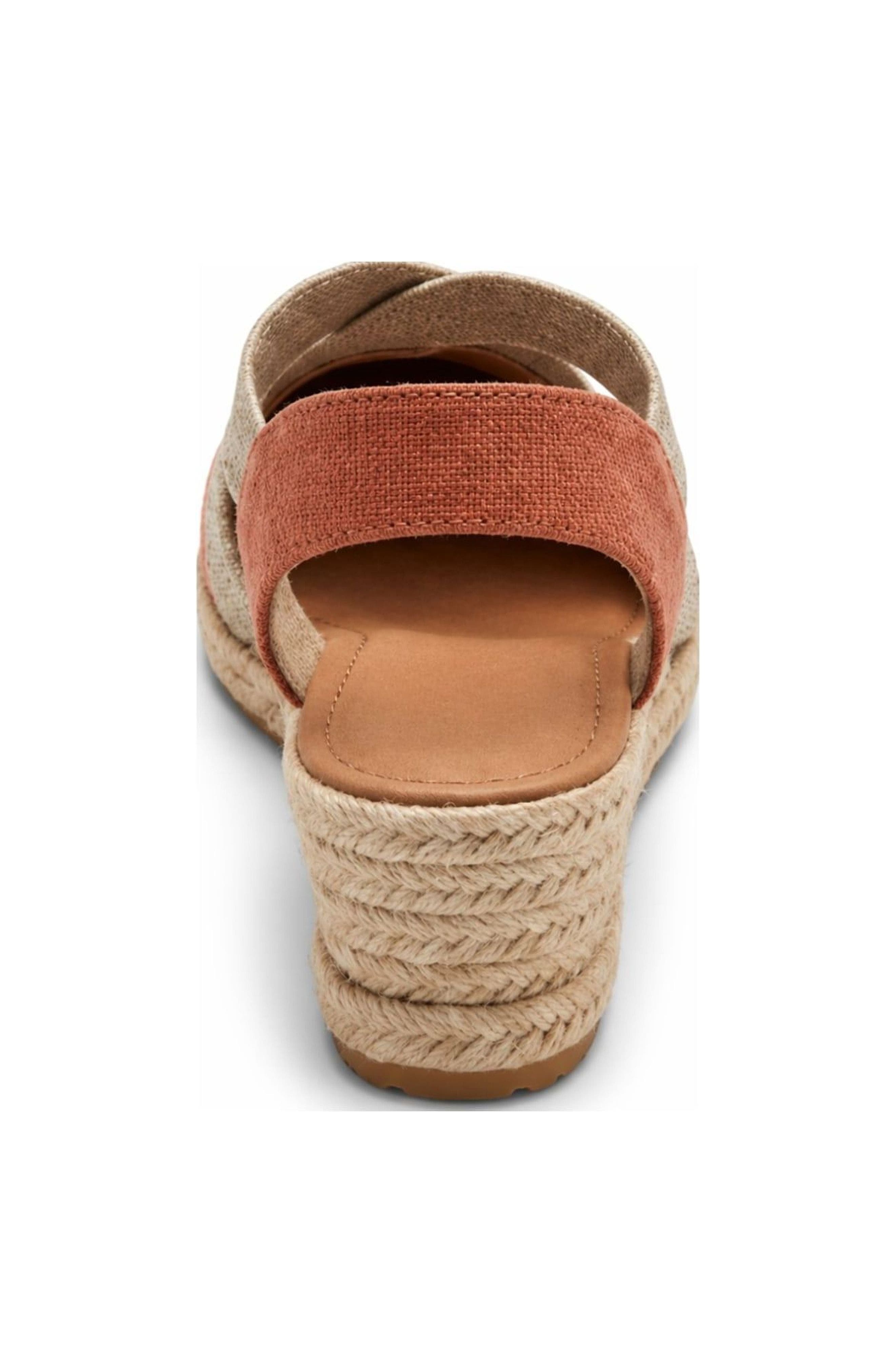 Barbate Low Espadrille Sandal, Alternate, color, Terracotta