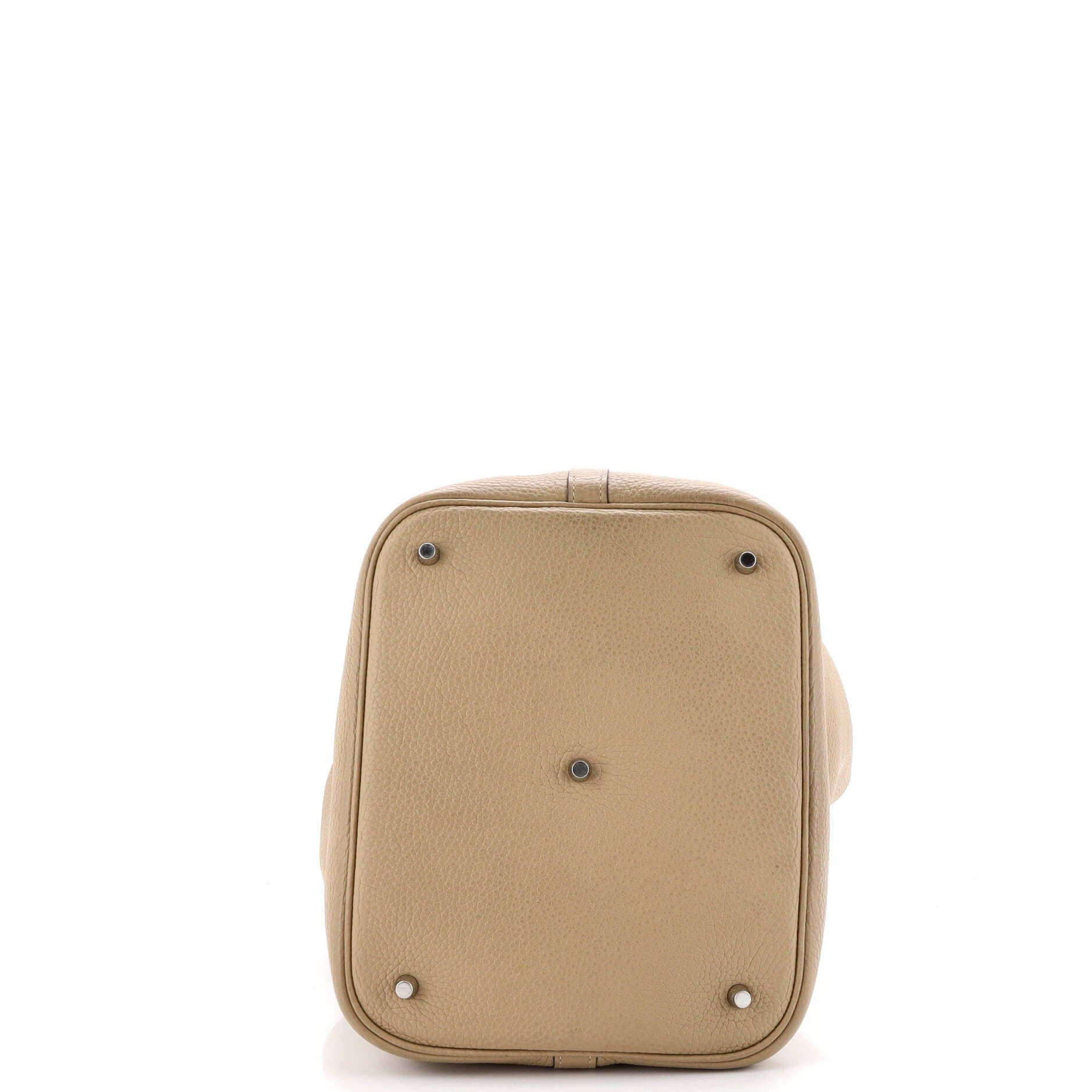 Pre-Owned Hermes Picotin Lock Bag Clemence GM, Alternate, color, Trench