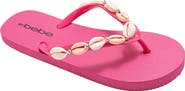 bebe Seashell Flip Flop