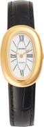 CENDRE Bridgette Leather Strap Watch, 21 x 30mm
