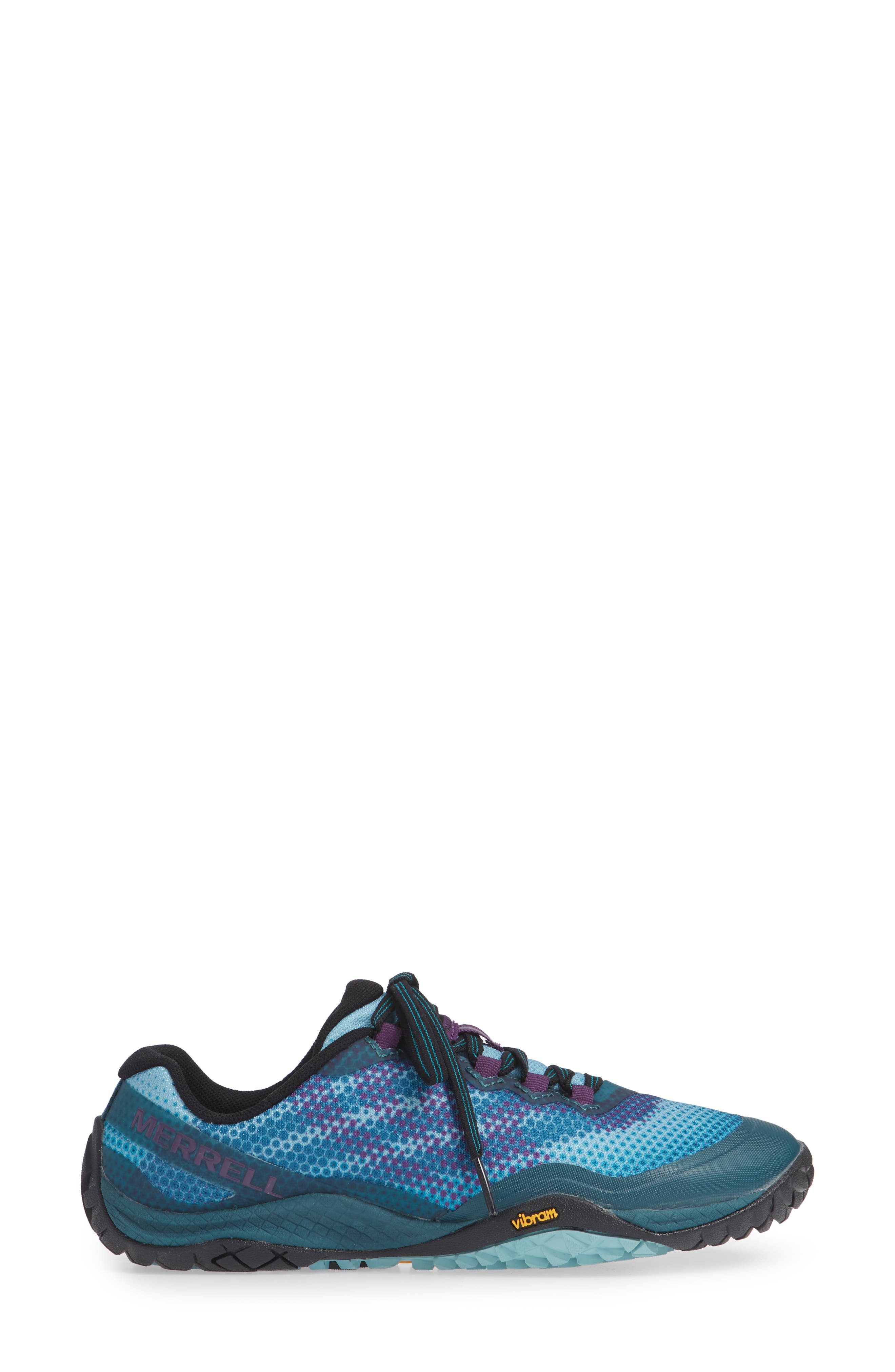 Trail Glove 4 Shield Water Resistant Running Shoe, Alternate, color, HYPER NATURE FABRIC