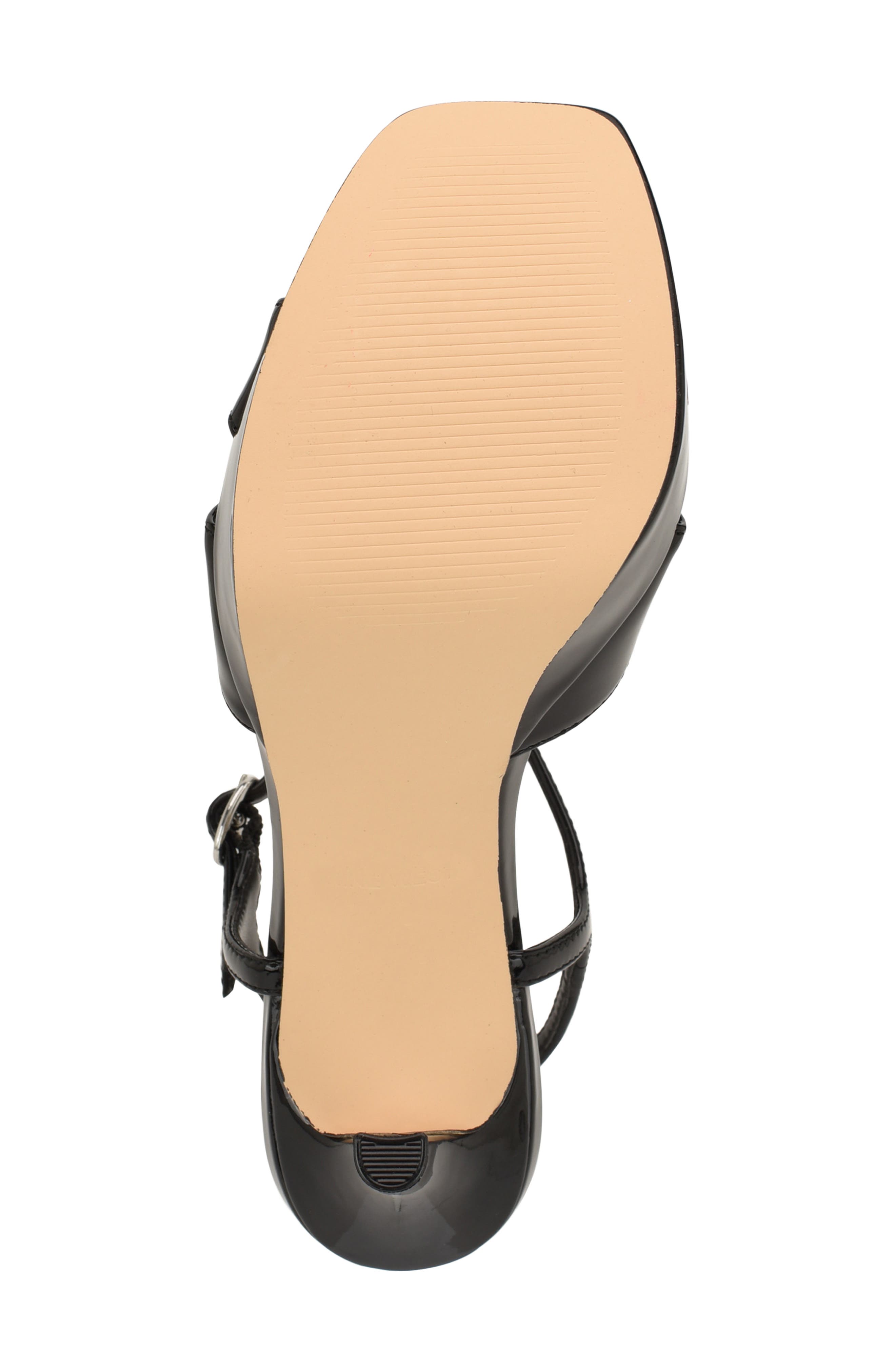 Nine West Tates Ankle Strap Platform Sandal, Alternate, color, Black