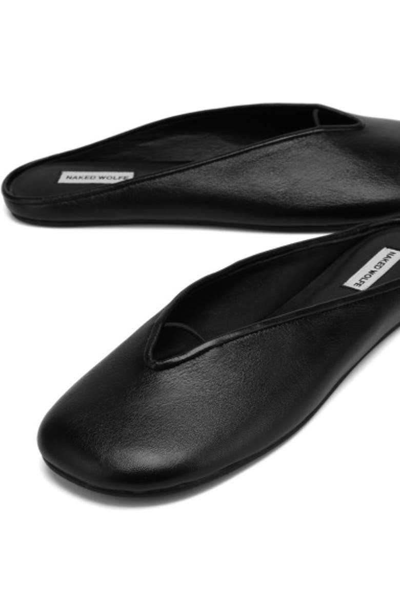 Naked Wolfe Pippa Flats, Alternate, color, Black