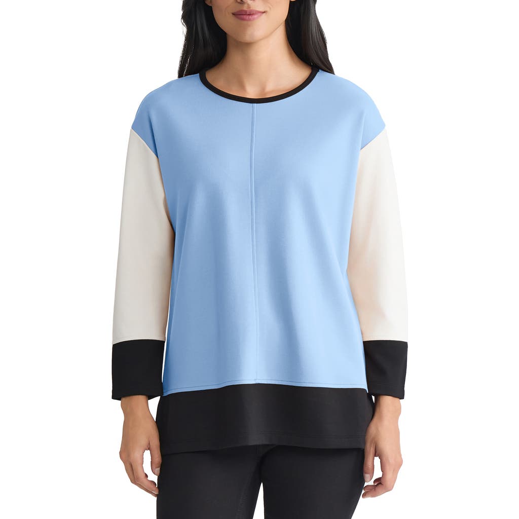 Jones New York Colorblock Tunic In Multi